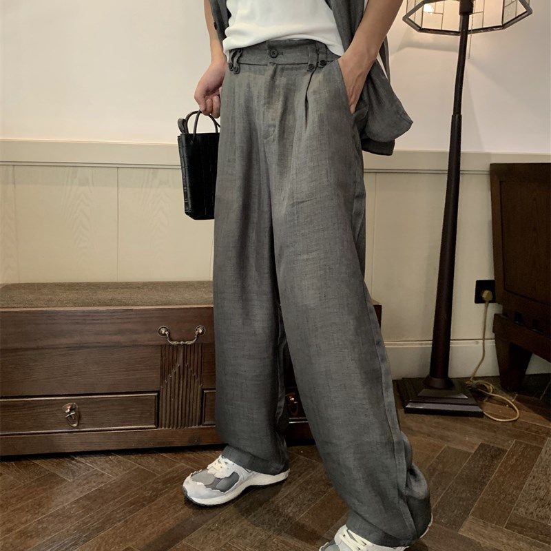 晨树 不一样的小状态气质款拼接垫肩西服套装时尚套装男装高级感,男装,时尚套装,淘宝优惠券,粉丝福利购,淘宝优惠卷