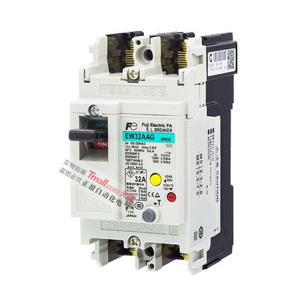 原 进口富士漏电保护  低压断路器EW32AAG 2P 5A器15A 20A装32A