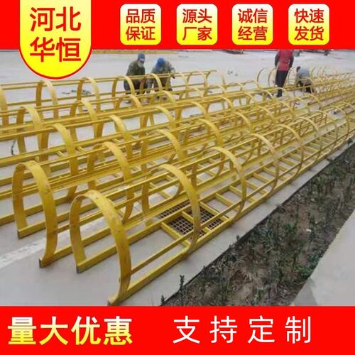 爬梯镀锌钢玻璃钢爬梯护笼安全带笼直爬梯基坑外墙固定梯扶手平台