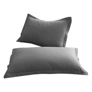 酒店专用枕套大尺寸50x80高枕一对装大号枕头套60x9W0纯棉加大单