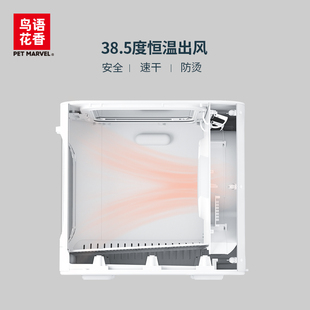 新品鸟语花香烘乾箱猫咪洗澡吹乾神器狗狗吹毛静音猫吹水机宠物烘