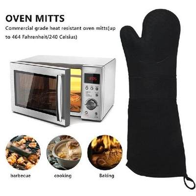 新品1 Pair Professional Silicone Oven Mitts Baking Gloves El