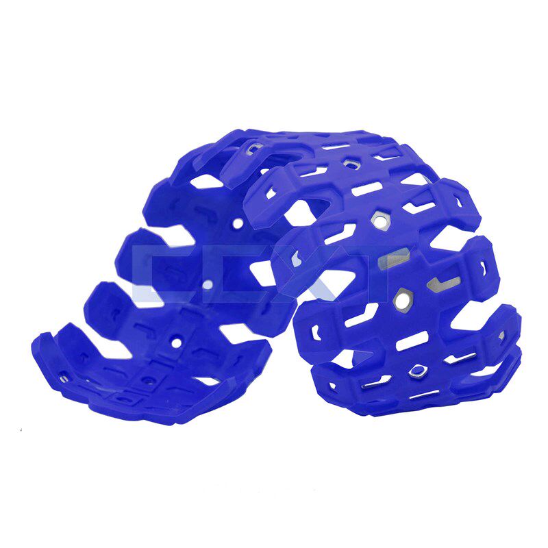 越野摩托车改装配件二冲程排气管耐高温硅胶保护罩龙骨防烫隔热罩