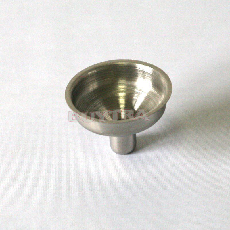 2PCS Small Stainless Steel Mini Funnel for Essential Oil Bot