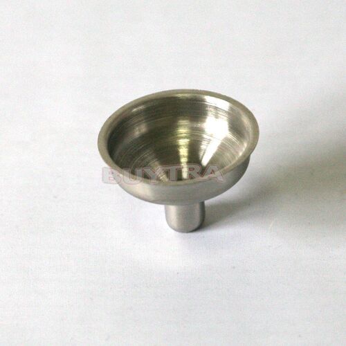 2PCS Small Stainless Steel Mini Funnel for Essential Oil Bot