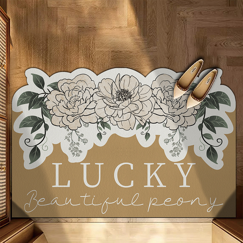 入户门皮革地垫大j门口家用脚垫进门门垫玄关防滑地毯可擦免洗pvc