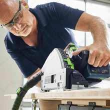 FESTOOL德国费斯托18V充v电式电圆锯TSC55K木工进口无尘轨道切割