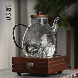 加厚耐高温玻璃茶壶大容量家用水壶懒人大号冲茶带过滤泡茶器