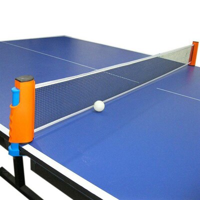 Portable Table Tennis Net Anywhere Retractable Pingpong Post