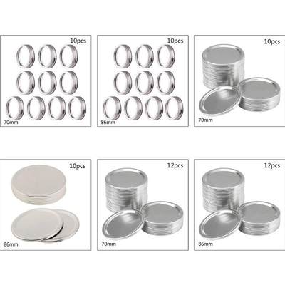 厂家Canning Lids, Regular Mouth Mason JarO Lids And Bands,