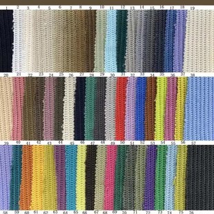 粗针毛衣坑条380g秋冬密实微弹肌理感仿毛线针织面料