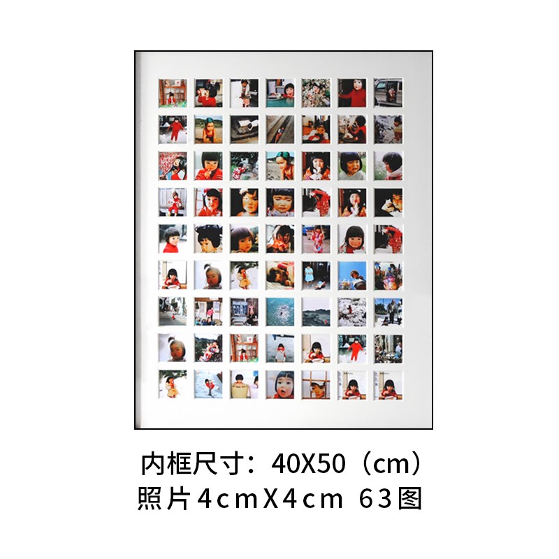 6YK48d宫格相框挂墙照片框九宫格洗照片打印实木婚纱框diy宝宝相