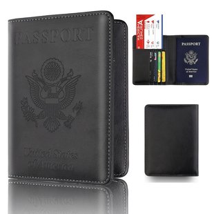 Cover Blocking Case Holder Wallet Passport RFID 极速Leather