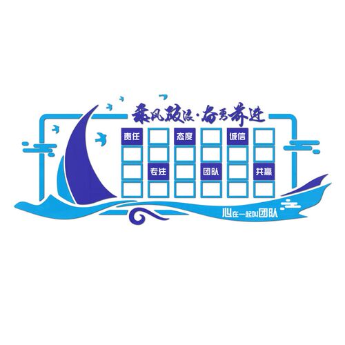 4JO员工风采文化墙公司企业展示照片墙办公N室装饰团队励志墙贴3d
