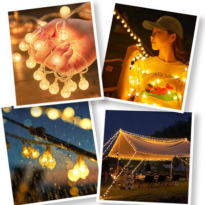 推荐Fairy Lights Battery Operated String Lights Remote Party