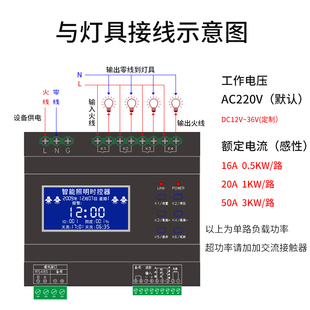 现货速发智能照明控制模块4 16路继电器开关执行器带时控