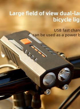 2x T6 LED 1600LM Bike Light Bicycle Cycling Headlight Power