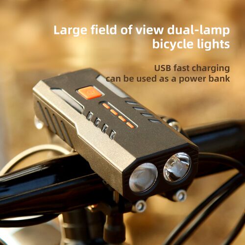 2x T6 LED 1600LM Bike Light Bicycle Cycling Headlight Power