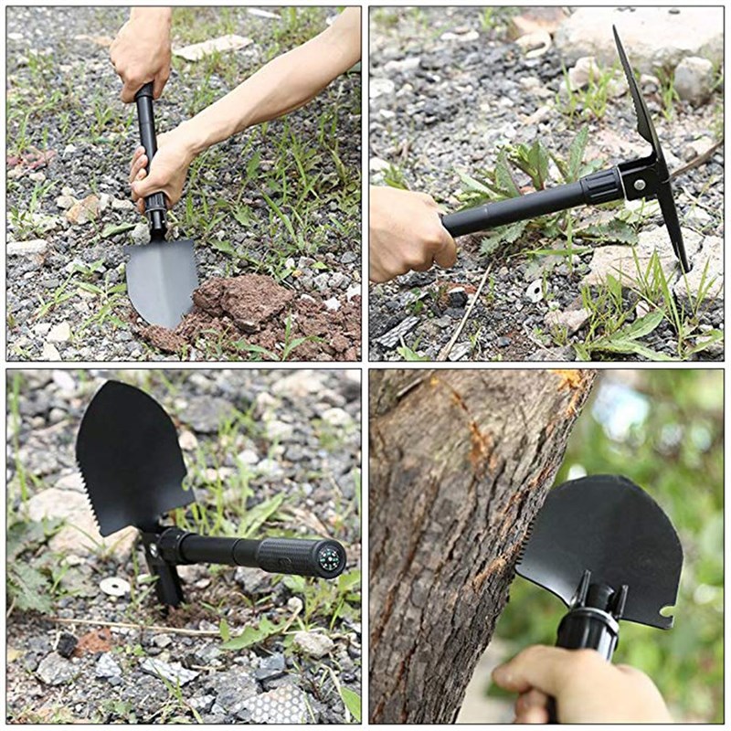 速发Multifunctional Tactical Shovel Collapsible Multi-Functi