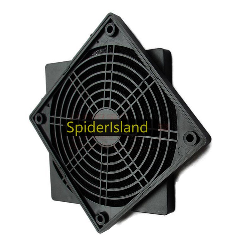 3-In-1 Fan SPONGE-FILTER Dust-Cover Case Guards Mesh 80mm PC