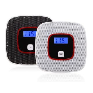 LCD CO Carbon Monoxide Gas Alarm SensIor Poisoning Smoke Gas