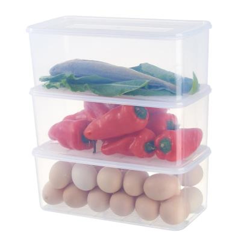 极速双开门冰箱收纳盒储蓄保鲜盒放菜的内部家用侧门置物架整理盒