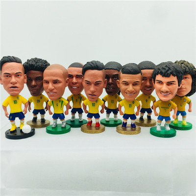 极速Soccerwe  Soccer Doll Figure Cartoon Player Figures Rona