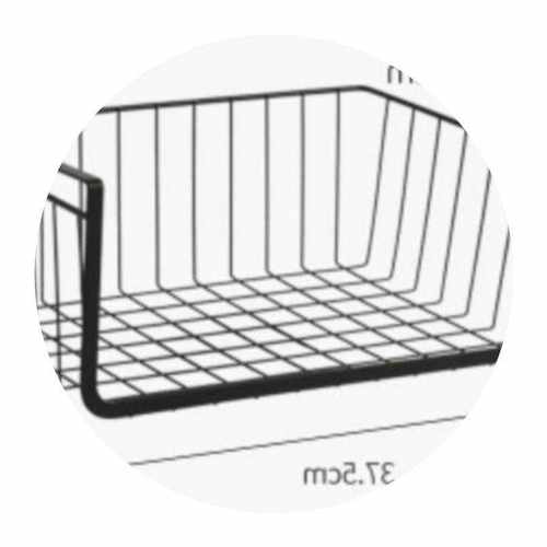 厨a房收纳架家居架整理吊柜w下挂篮分层省空间隔板柜子架橱柜置物