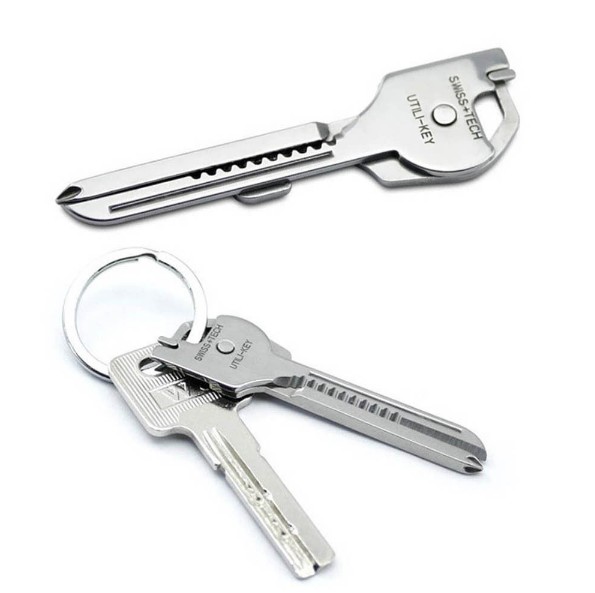 速发1PC EDC Multi Tool 6 in 1 Stainless Steel Utili-Key Key