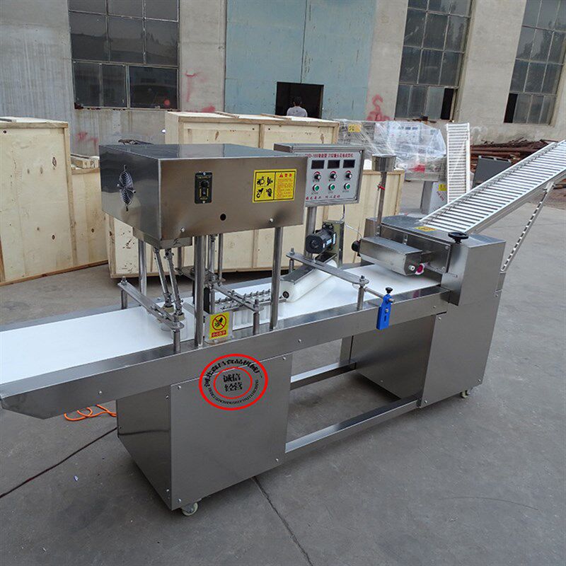 一次成型刀切馒头机 数控花卷机 全自动白吉馍成型机方馒头生产线