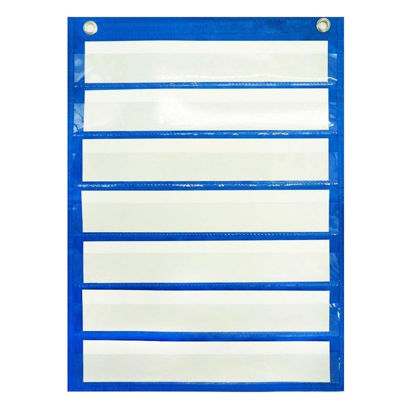 Magnetic Pocket Chart With 10 Dry Erase Cards For Standards