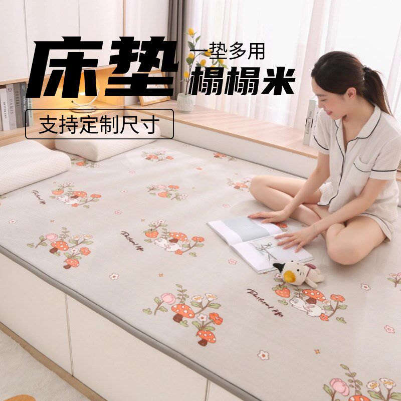 懒人榻榻米地垫定制尺寸踏踏米床垫火炕炕垫农村土炕床垫褥子