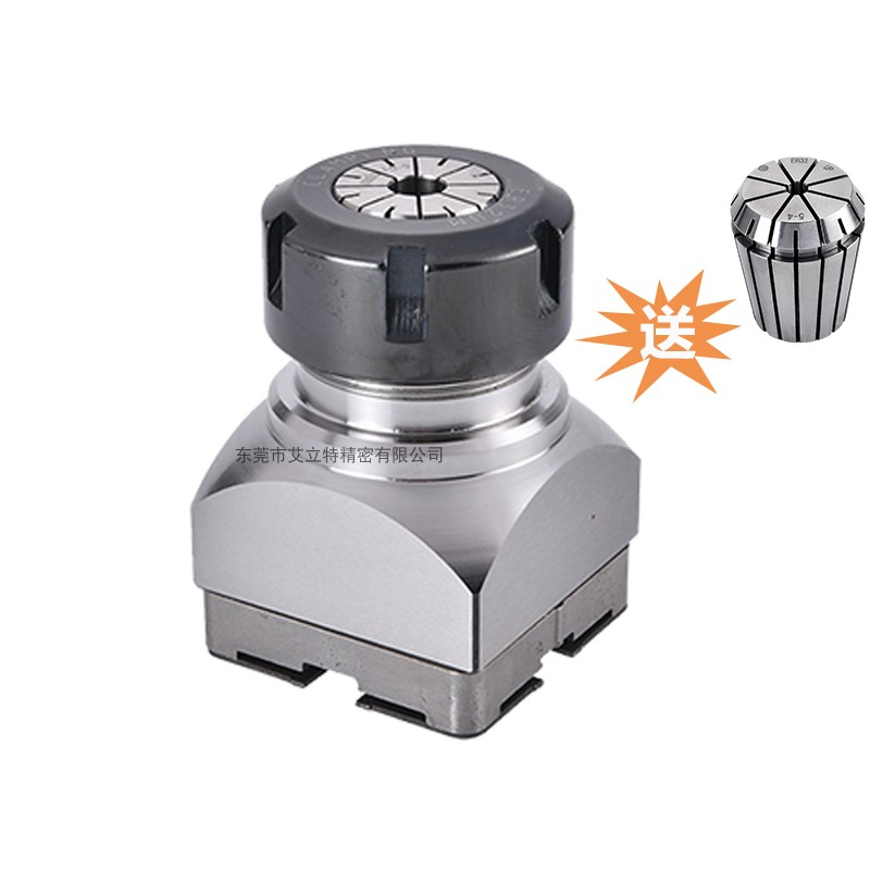 ER32锁嘴夹头EDM火花机筒夹erowa锁咀式3R加长圆柱形铜工电极夹具