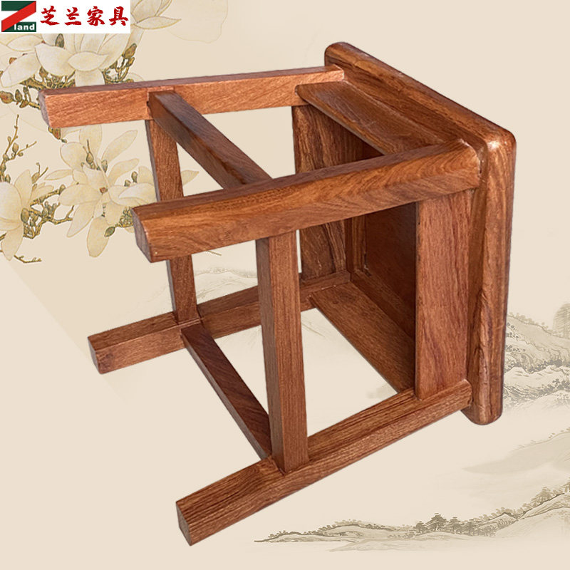 中式红木实木小方凳花梨木小凳子成人儿童矮凳板凳换鞋凳马扎家用,住宅家具,矮凳,淘宝优惠券,粉丝福利购,淘宝优惠卷