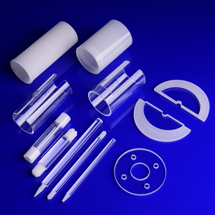 高透耐高温石英玻璃片定制耐腐蚀熔融石英方缸板圆片方片开槽打孔