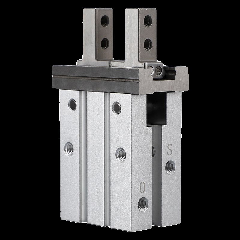 气动手指气缸MHZL2机械手小型平行夹爪MHZ2-16D/10D20D25D32D40DS