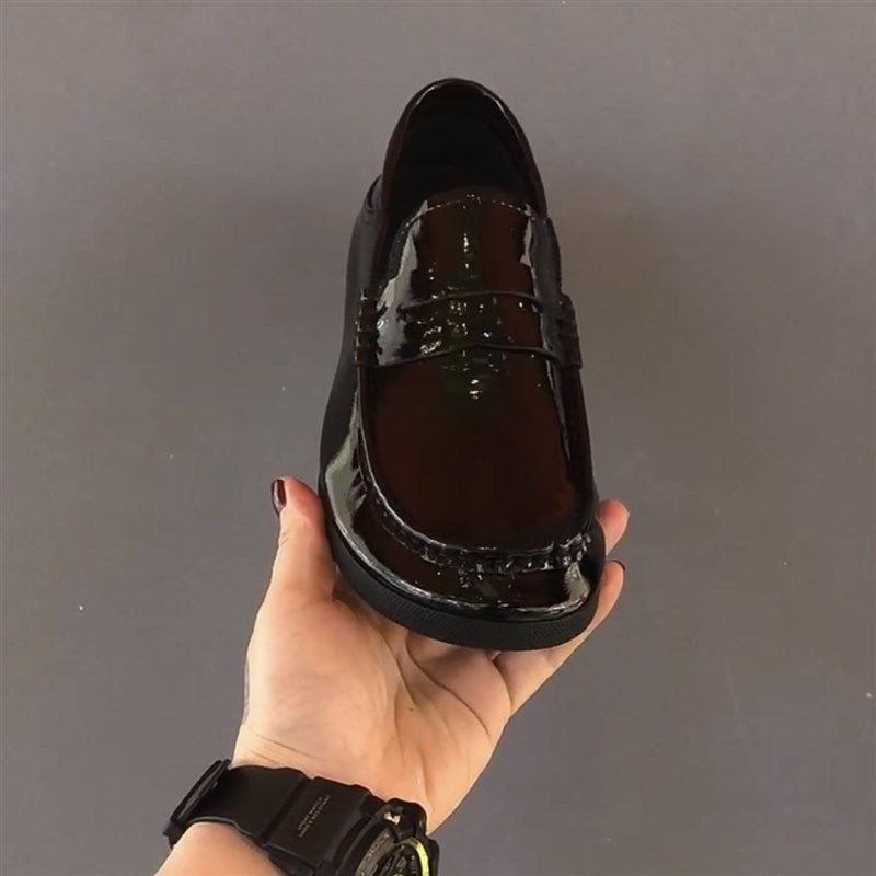 4028-22男鞋夏季商务休闲一脚蹬豆豆鞋懒人驾车皮鞋漆皮软底鞋子,流行男鞋,休闲皮鞋,淘宝优惠券,粉丝福利购,淘宝优惠卷