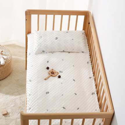幼儿园牀垫宝宝午睡专用垫子便捷垫被套婴O儿牀褥子可拆卸棉花