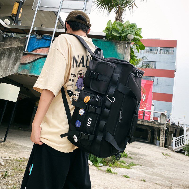 运动游泳包干湿分离健身包男大容量行李袋斜挎包训练短途旅行包女
