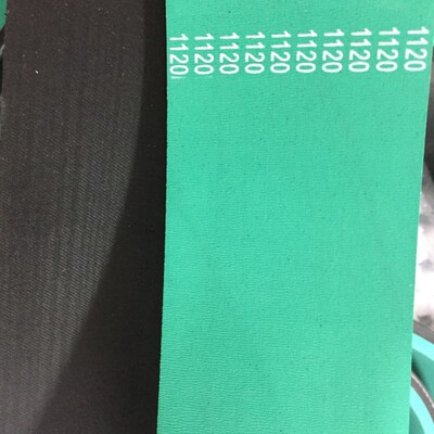 全自动糊箱机皮带橡胶输送带裱纸机孔吸风皮带 糊盒机绿胶皮带
