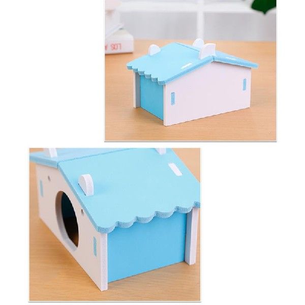 速发Cage for Hamster Guinea Pig Rat Hamster House Toy Plasti