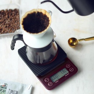 5kg/0.5g LCD Digital Coffee Weighing Scale Home Kitchen Bar