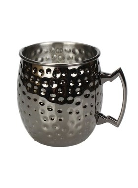 Cocktail Glass Stainless Steel Copper Hammer Point Mug Coffe
