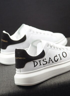 潮牌小白鞋男2023春夏新款韩版百搭厚底情侣运动鞋休闲Z鞋增高板