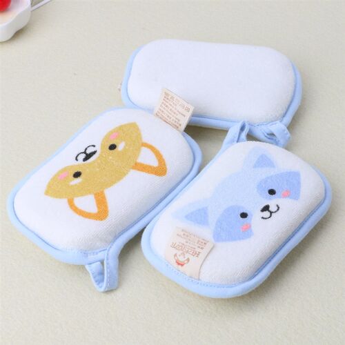 Newborn Baby Bath Brushes Infant Shower Sponge Cotton Rubbin