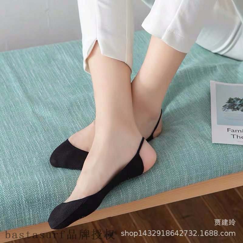 极速10 pairs of invisible ship socks without side silicone a