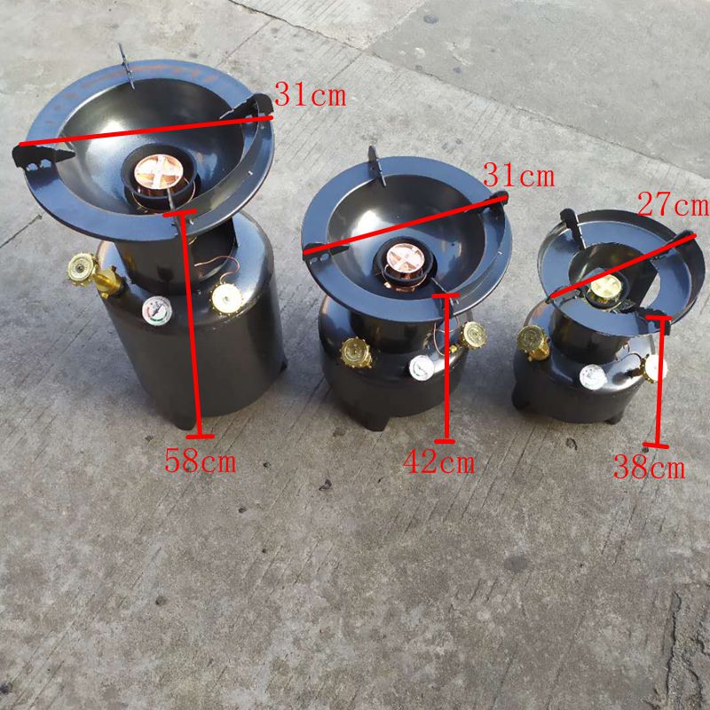 现货新式防风f一体式柴油汽化油炉便携式户外卡式炉具煤油野营炉