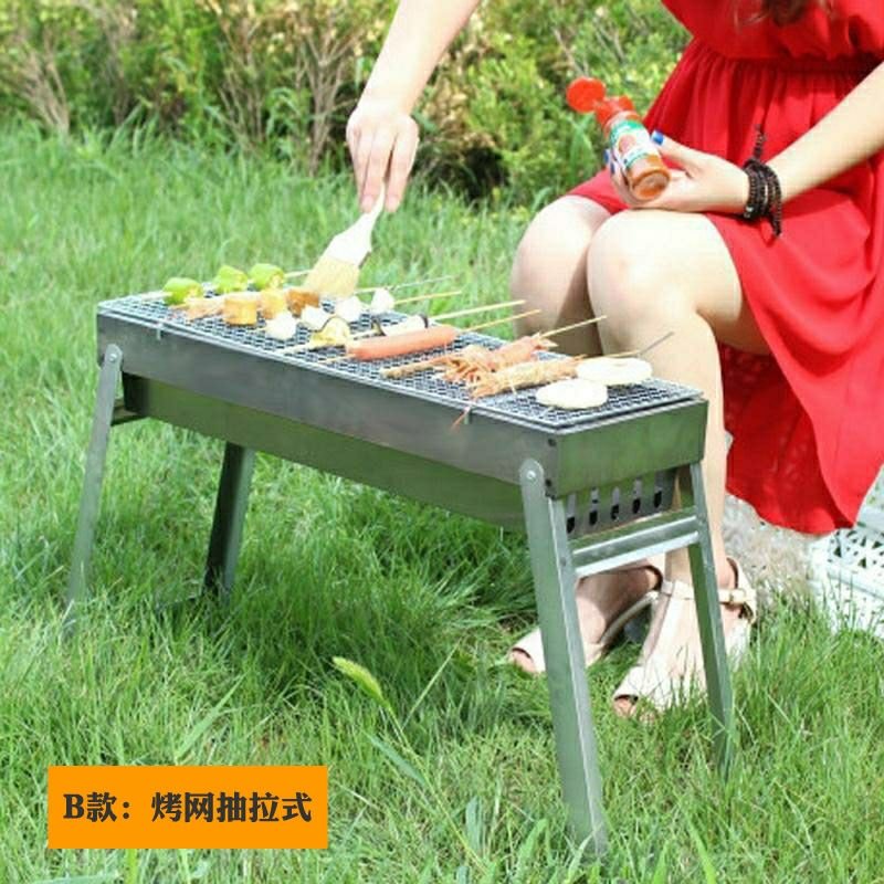 推荐Burning oven pullulaboe grill houRsehold charcoal oven g 户外/登山/野营/旅行用品 烧烤炉/烤架 原图主图