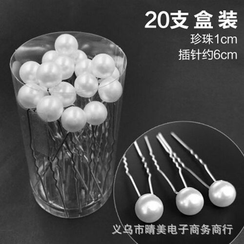 小众高货6 Pcs Rose Flower Crystal Hair Pins For Women Weddin