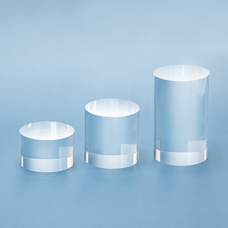 透明亚克力圆柱圆块摄影拍摄展示道具戒指饰品底座珠宝陈列摆放架